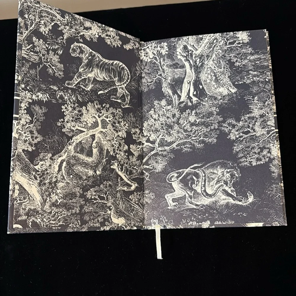 Christian Dior Lion Snake 7.5 x 5 Notebook Journal